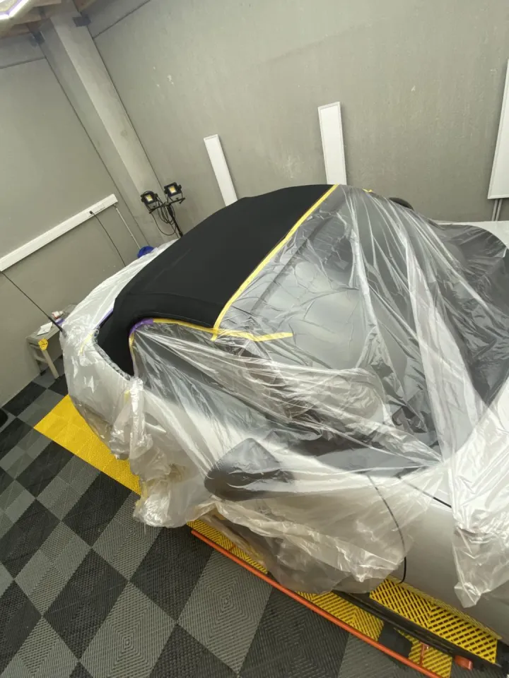 Imperméabilisation de capote de cabriolet