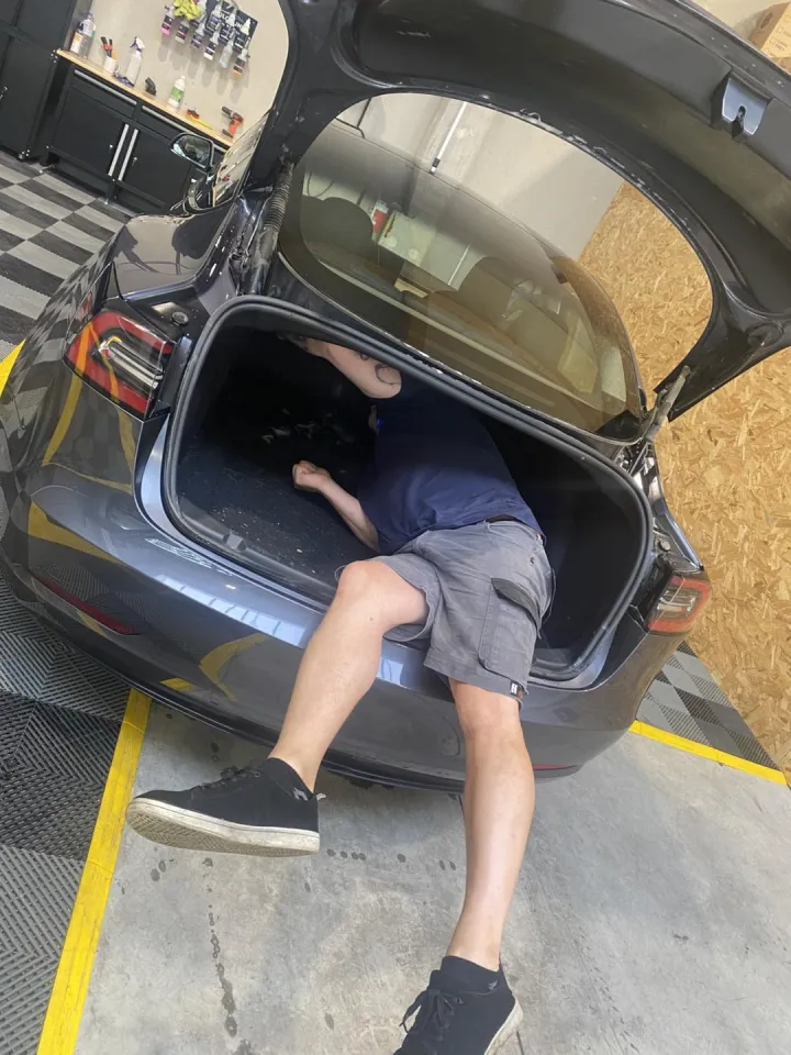 Nettoyage intérieur voiture